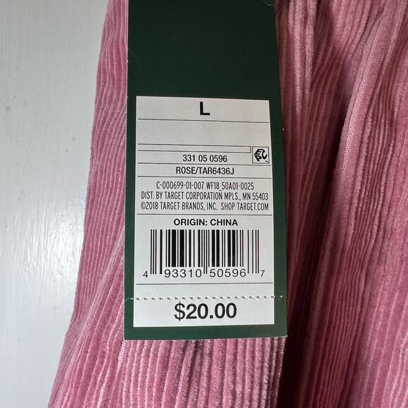 NWT Wild Fable Pink Corduroy Mini Skirt Size Large - Picture 4 of 6